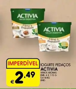 Meu Super Iogurte pedaços activia promoção