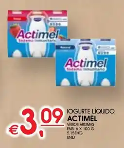Meu Super Iogurte líquido actimel promoção