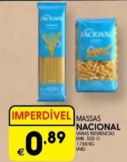 Meu Super Massas nacional várias referências promoção