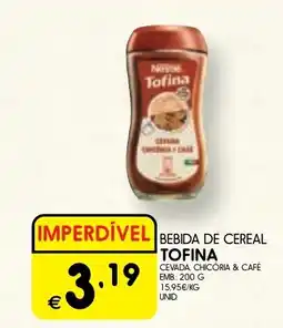 Meu Super Bebida de cereal tofina promoção