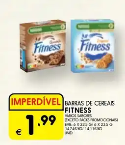 Meu Super Barras de cereais fitness promoção