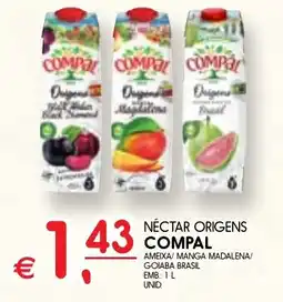 Meu Super Nectar origens compal promoção