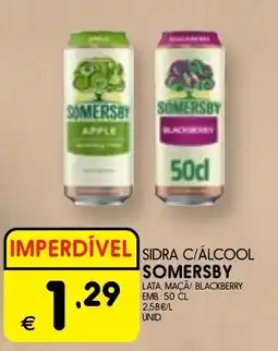 Meu Super Sidra c/alcool somersby promoção