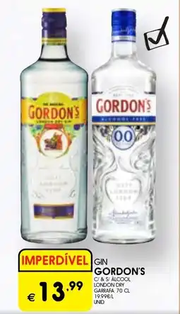 Meu Super Gin gordon's promoção