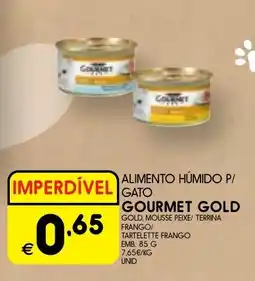 Meu Super Alimento humido p/ gato gourmet gold promoção