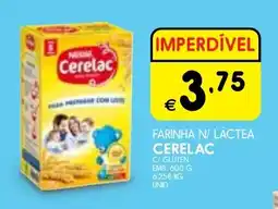 Meu Super Farinha n/ láctea cerelac promoção