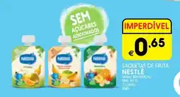 Meu Super Saquetas de fruta nestlé promoção