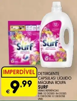 Meu Super Detergente cápsulas/ líquido máquina roupa surf promoção