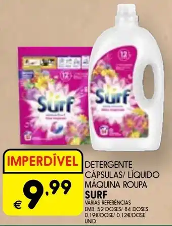 Meu Super Detergente cápsulas/ líquido máquina roupa surf promoção
