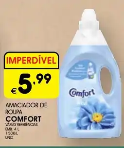 Meu Super Amaciador de roupa comfort várias referências promoção