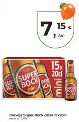 Aqui é fresco Cerveja Super Bock promoção