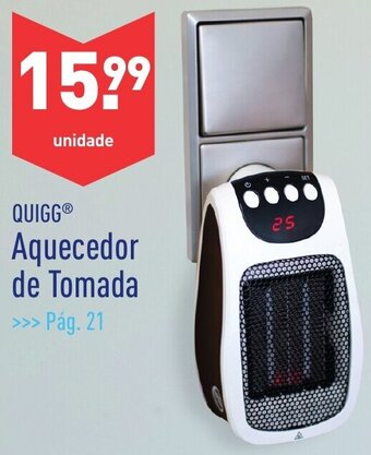 Quigg Aquecedor de Tomada