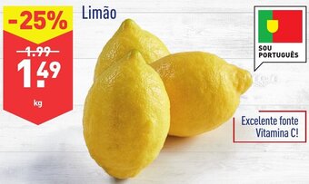 ALDI Limão promoção