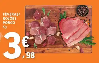 E.Leclerc Fêveras/ rojões porco promoção