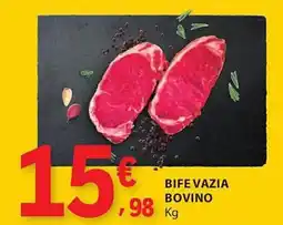 E.Leclerc Bife vazia bovino promoção