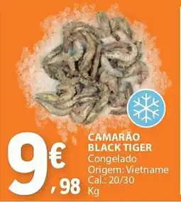 E.Leclerc Camarão black tiger promoção