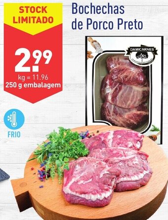 ALDI Bochechas de Porco Preto 250g promoção