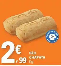 E.Leclerc Pão chapata promoção