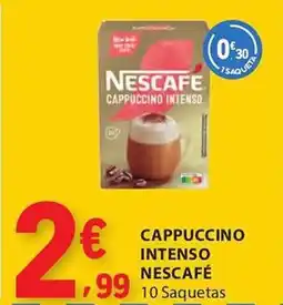 E.Leclerc Cappuccino intenso nescafé promoção