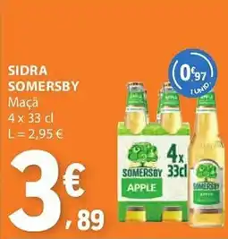 E.Leclerc Sidra somersby promoção