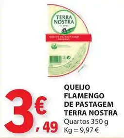 E.Leclerc Queijo flamengo de pastagem terra nostra quartos promoção