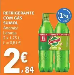 E.Leclerc Refrigerante com gás sumol promoção