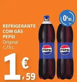 E.Leclerc Refrigerante com gás pepsi original promoção