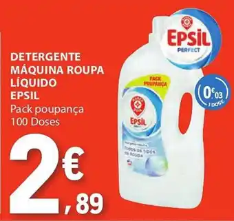 E.Leclerc Detergente máquina roupa líquido epsil promoção