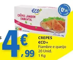 E.Leclerc Crepes €co+ promoção