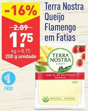 ALDI Terra Nostra Queijo Flamengo em Fatias 200g promoção
