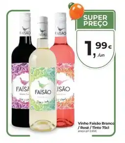 Aqui é fresco Vinho Faisão promoção
