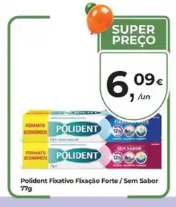 Aqui é fresco Polident Fixativo Fixação Forte / Sem Sabor promoção