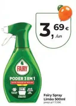Aqui é fresco Fairy Spray Limão promoção