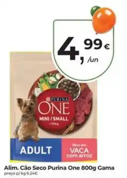 Aqui é fresco Alim. Cão Seco Purina One Gama promoção