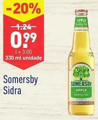 ALDI Somergsby Sidra 330ml promoção