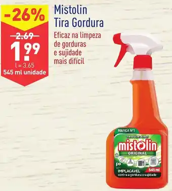 ALDI Mistolin Tira Gordura 545ml promoção