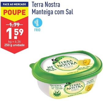 ALDI Terra Nostra Manteiga com Sal 250g promoção
