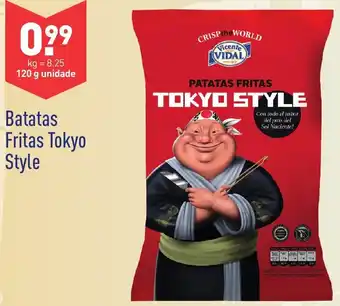 ALDI Batatas Fritas Tokyo Style 120g promoção