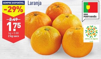 ALDI Laranja 2kg promoção
