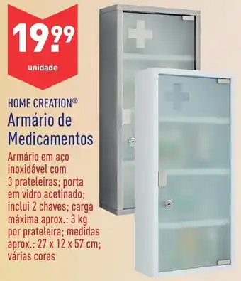 ALDI Home Creation Armário de Medicamentos promoção