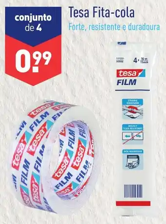 ALDI Tesa Fita-cola promoção
