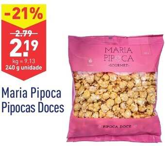 ALDI Maria Pipoca Pipocas Doces 240g promoção