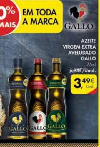 Azeite Virgem Extra Aveludado Gallo 75cl