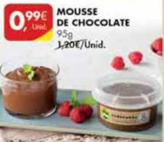 Pingo Doce Mousse de Chocolate 95g promoção