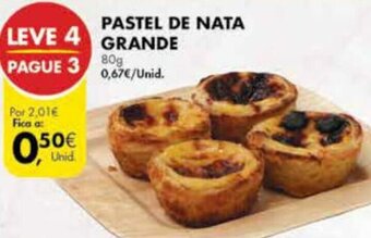 Pingo Doce Pastel de Nata Grande 80g promoção
