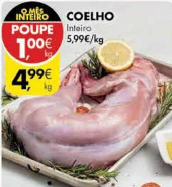 Pingo Doce Coelho Inteiro promoção