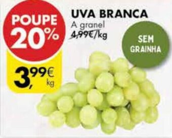 Pingo Doce Uva Branca promoção