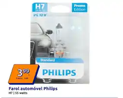 Action Farol automóvel Philips promoção