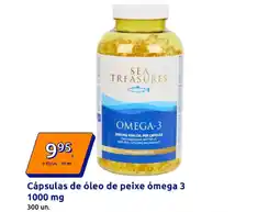 Action Cápsulas de óleo de peixe ómega 3 1000mg promoção