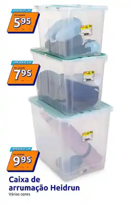 Action Caixa de arrumação Heidrun promoção